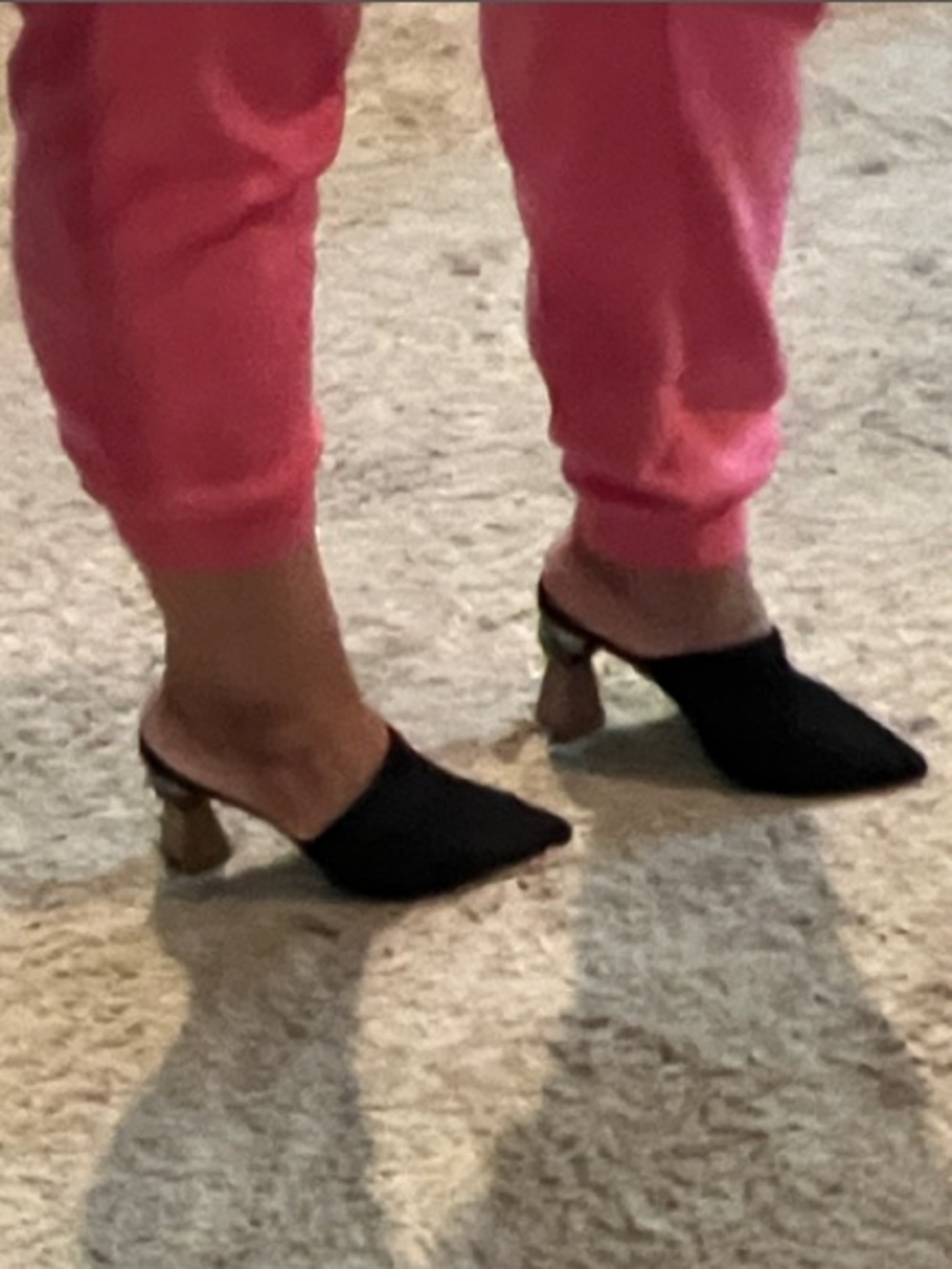 Alfani Black Pointed-Toe Suede Mules - Picture 6 of 6